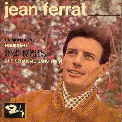 7inch Record JEAN FERRAT  La Montagne 70729 Barclay 1964 France Pop Used