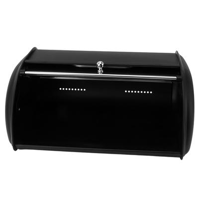 Panera Caja de Pan Soporte para Pan Contenedor de Almacenamiento con Ventana Pequeña para Encimera de Cocina