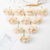 Artificial Flowers Fake Rose Brial Bouquet Festival Garland Accessorie Home Room Floral Arrangement Wedding Decor Scrapbook Gift