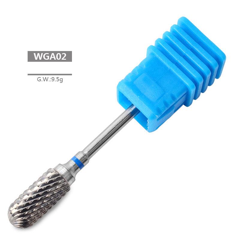 Nail Polish Tools Blue Tungsten Steel Nail Drill For Remove Dead Skin Cuticle Electric Polishing Machine Accessories