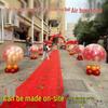 Outdoor Wedding Sky Explosion Balloons Set: Helium Balloons with Complete Assembly Tools for Hotels and Bridal Events