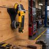 Workshop Tool Organizer Angle Grinder Organizer, Wall Mount with Disc Storage Bracket, Heavy Duty Cutting Machines Holder, for Garage Accessory Rack