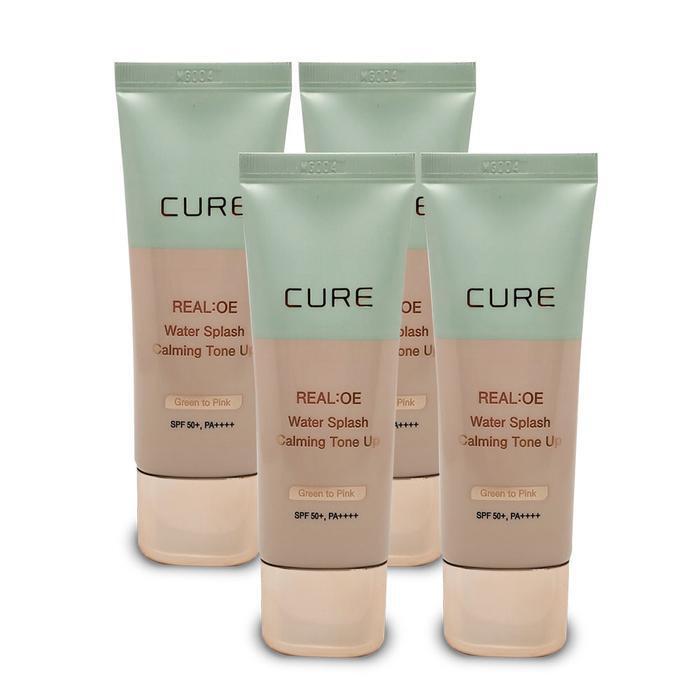 Kim Jeong Moon Aloe Lasence Loe Cure Liaroe Water Splash Calming Tone-Up 40ml (SPF50+) 4 Ss (11049593) 1 piece