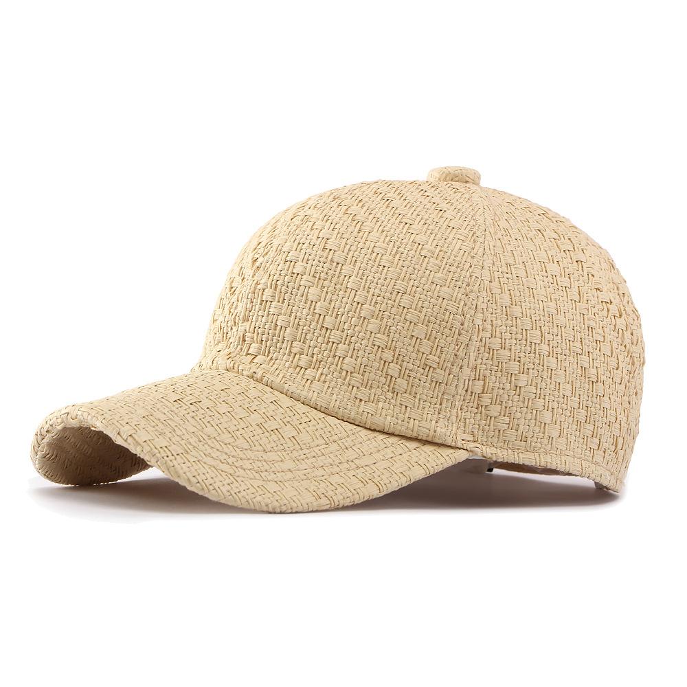 Summer Hat Men s Straw Baseball Cap Outdoor Sunscreen Sunshade Hat Breathable Cap for Women