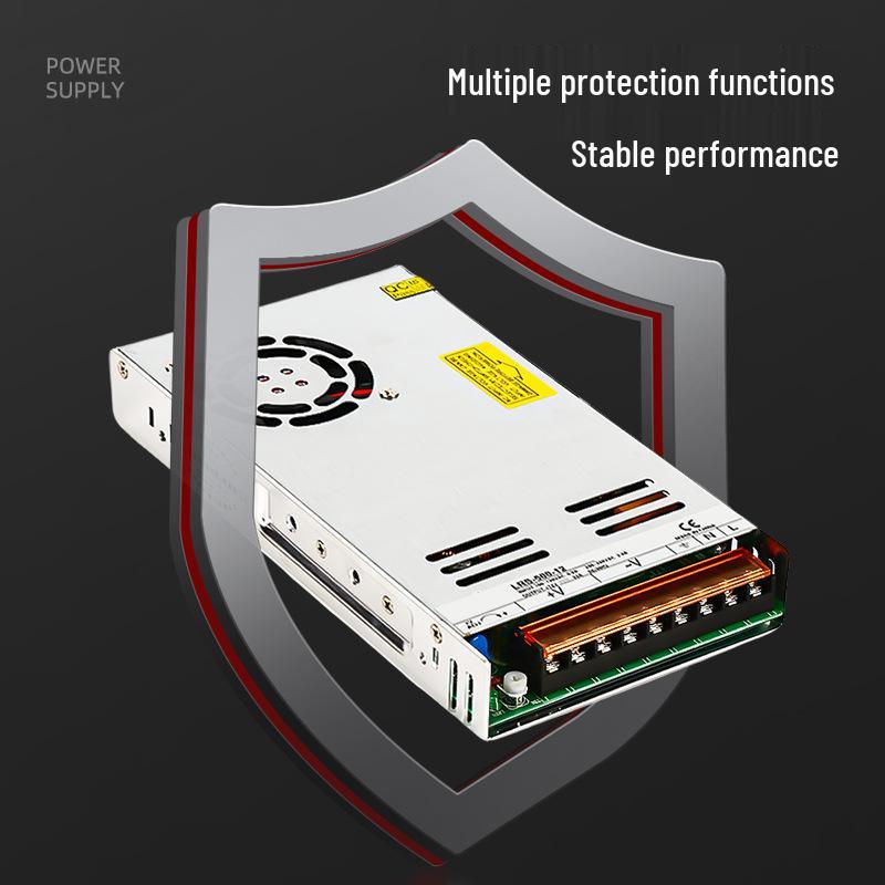 Ultra-Thin LRS Switching Power Supply: 220V AC To 12V/24V DC, 300W/400W/500W Regulated Output