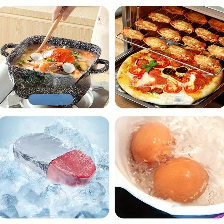 Guanti da Cucina Isolanti Termici Silicone Anti Scottatura Forno da Cottura Forno a Microonde Presine Antiscivolo Guanti Resistenti