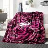 1Pc Monster High Starry Night Blanket For Couch Bed Plush Cozy Fuzzy Blanket Super Soft Warm Blankets For Fall And Winter 091828