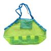 Children Sand Away Protable Mesh Bag Kids Toys Storage Bags Swimming Large Beach Bag for Towels Women Cosmetic Makeup Bag