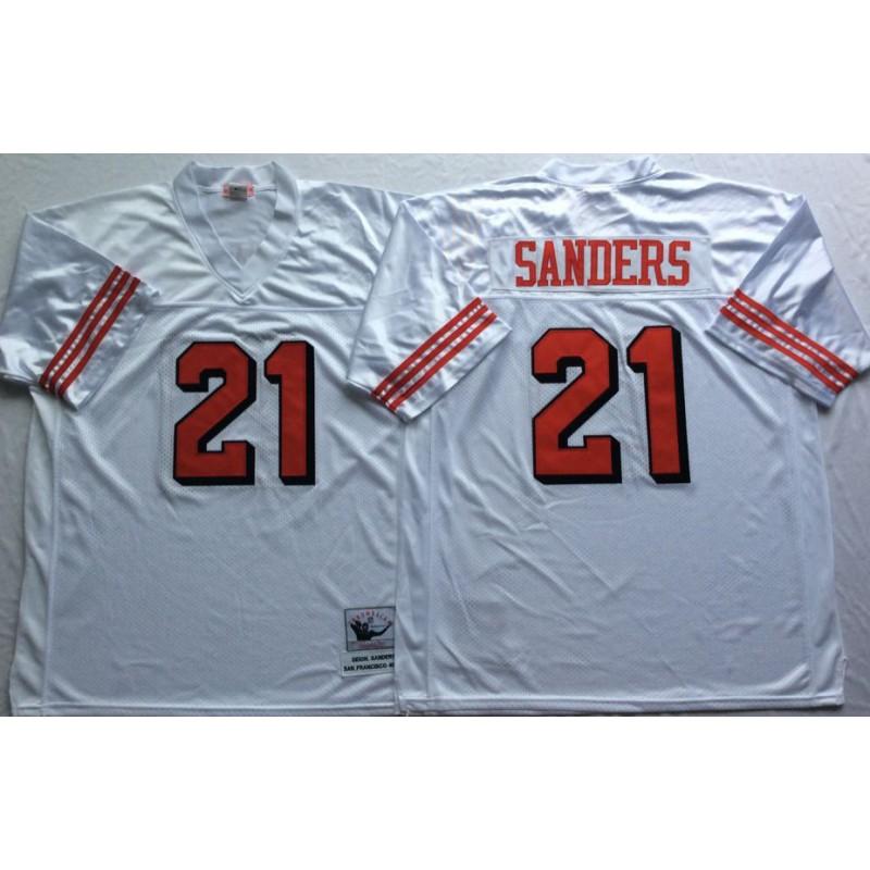 San Francisco 49ers Retro Embroidered NFL Football Jersey Men Women Cotton Blend Sportswear Training Casual Wear