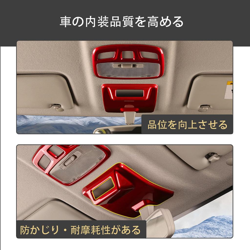 Kylorune Overhead Seat Belt Indicator Cover for Jimny and Jimny Custom Parts for (Red) Jimny, Nomad, Sierra, JB64/JB74W/JC74