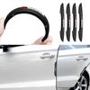 4Pcs 3D Car Door Anti-collision Bumper Strip Guards Side Protector Sticker For Honda Civic 10th 11th Gen Hrv Jazz City Accord