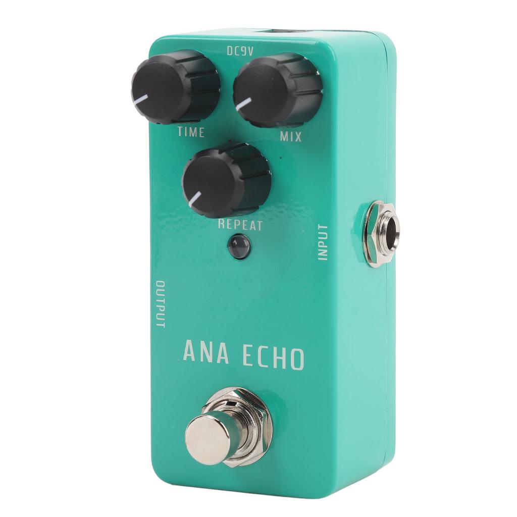 Analoges Delay-Pedal Warmer bandähnlicher Echo-Sound True Bypass E-Gitarren-Effektpedal DC9V