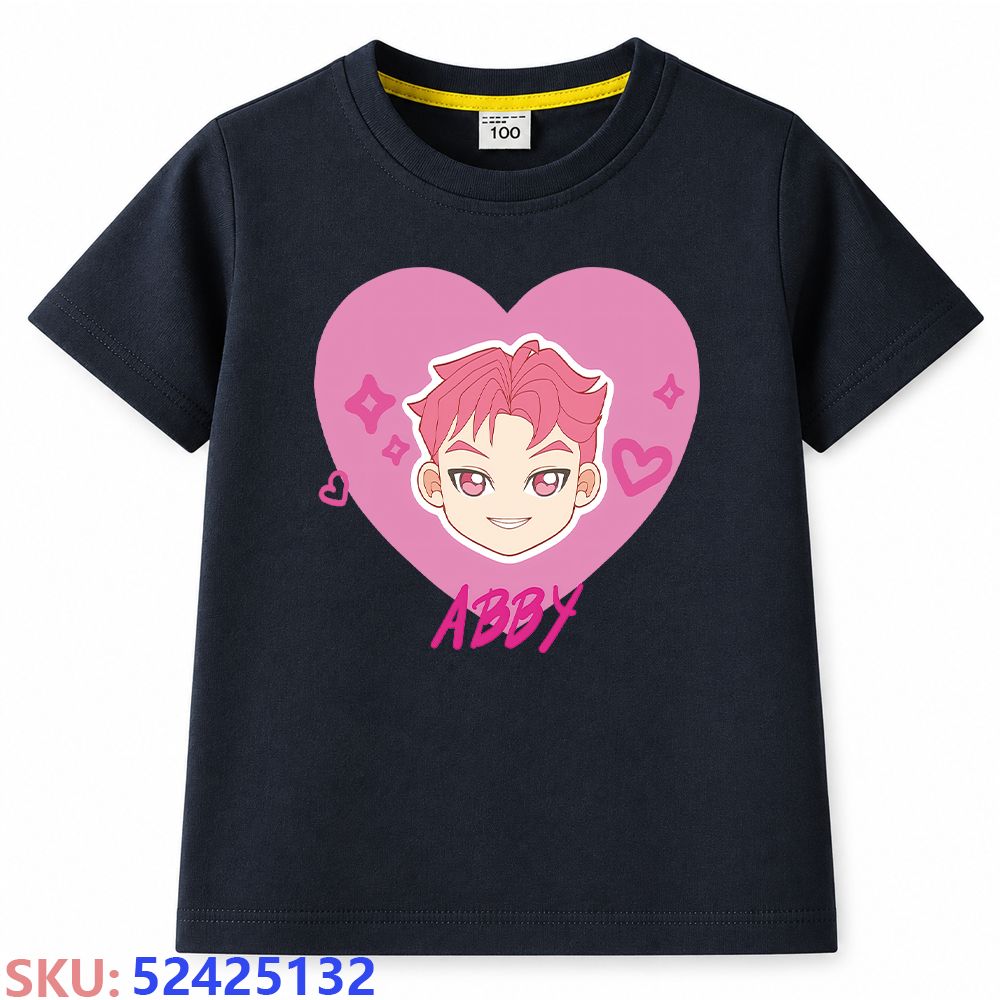 KPop Demon Hunters Children's Cartoon Print T-shirt