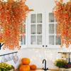 2x Fall Artificial Hanging Plants Faux Eucalyptus Vine Indoor Outdoor Home Decor
