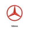 CSF1 1pc 188mm 210mm ABS Car Front Grille Badge Decal Cover Emblem For Mercedes Benz A_B_C_E_S Class GLA CLA GLE GLK CLK CLS GLS GLC