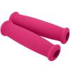 2pcs Hand Grips Covers Foam Sponge Anti Slip Lightweight Bicycle Handlebars Protectors for Road Mountain BicyclePink