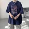 Unisexs Cotton Tshirts White 5XL Unisexs Oversized T Shirt Summer Casual Wear Letter Anime Print Tee Shirts for Unisex Male Clothes