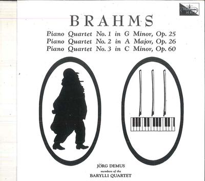 MEMBRES DU CD DU QUATUOR BARYLLI JOR Brahms Quatuor pour piano n° 2 en la majeur CD17 WESTMINSTER Corée du Sud Classique Occasion