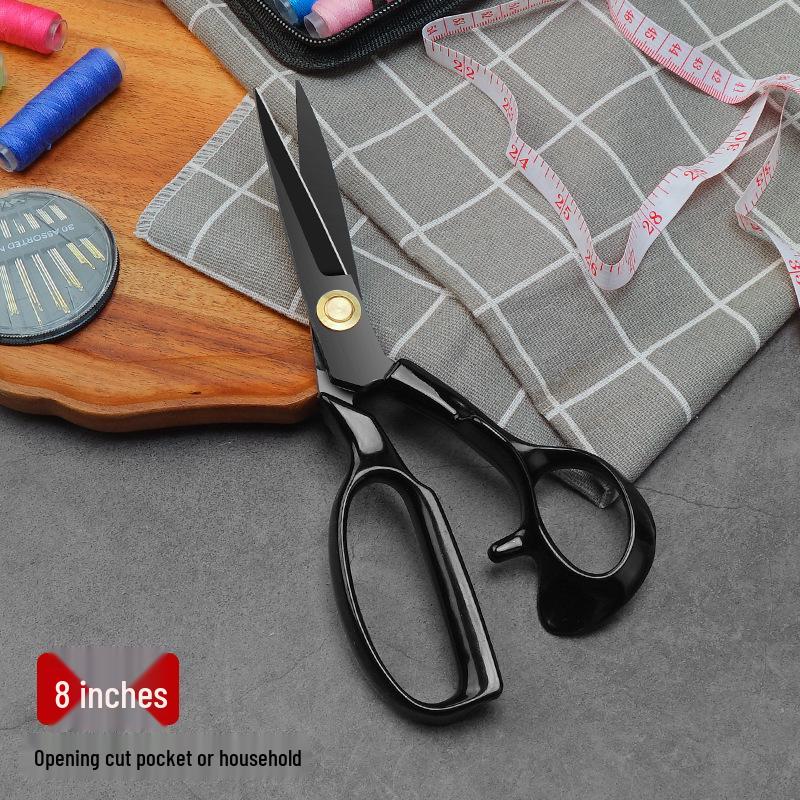Manganese Steel Forged Tailor Scissors: 8-12 Inch Cloth Cutting