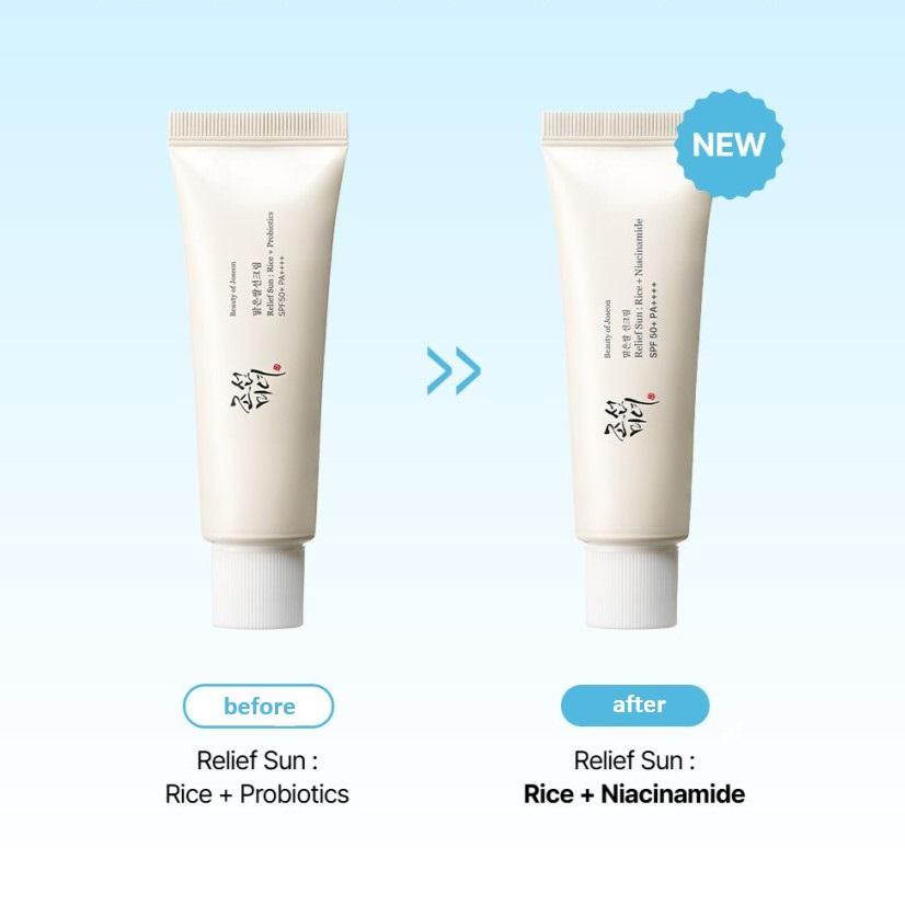 [Beauty of Joseon] Relief Sun : Rice + Niacinamide SPF 50+ PA++++ 50ml*2EA