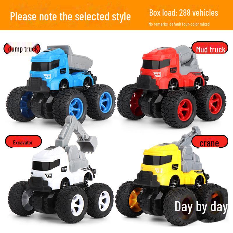 Interactive Off-Road Toy Car - Children's Inertial Vehicle 