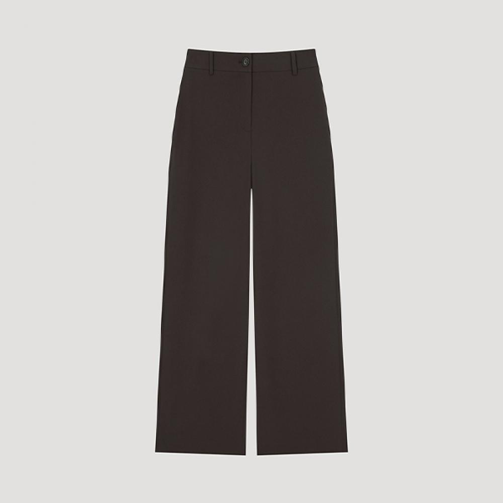 

Она S Miss Минимальная задняя полоса Широкие брюки SwwSlo22520 Br Braun/55