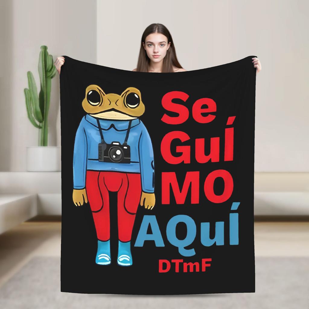 Bad Bunny Blanket Coral Fleece Plush Spring Autumn Multi-function Soft Throw Blankets for Sofa Office Bedspread