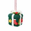 Wool-Felt Gift Box Ornament Festive Felt Gift-Box Christmas Cute