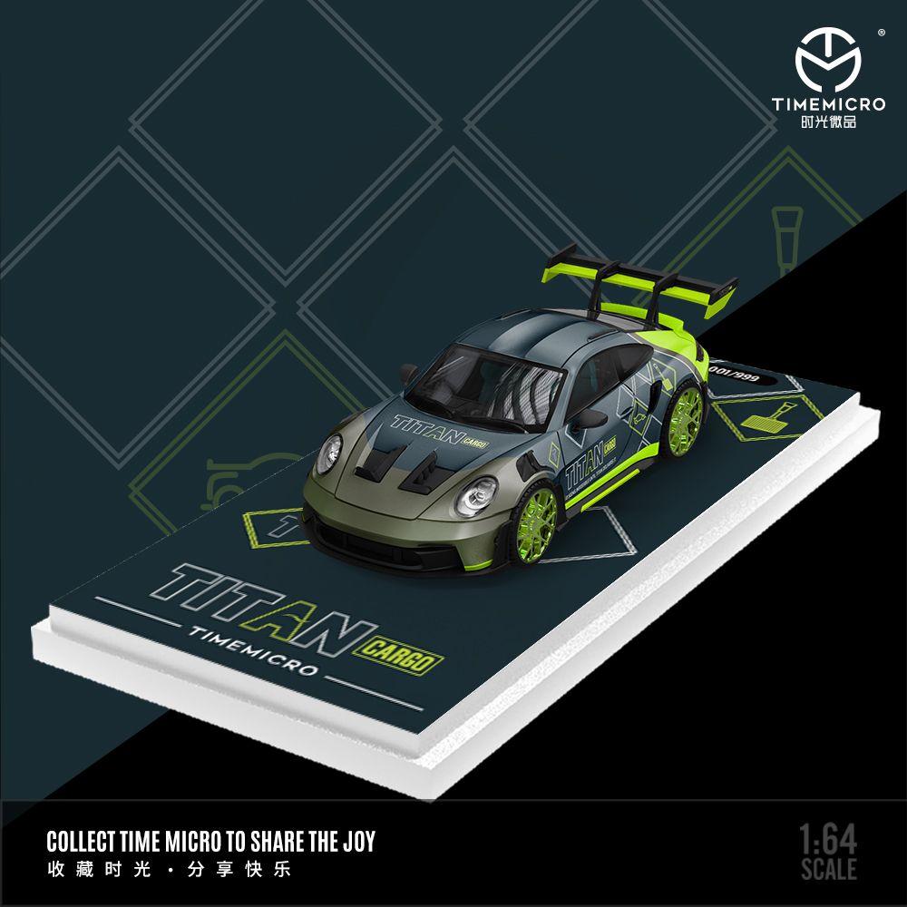 

TM1:64 992 GT3 RS TITAN Simulation Alloy Car Model Collection Ornament Gift