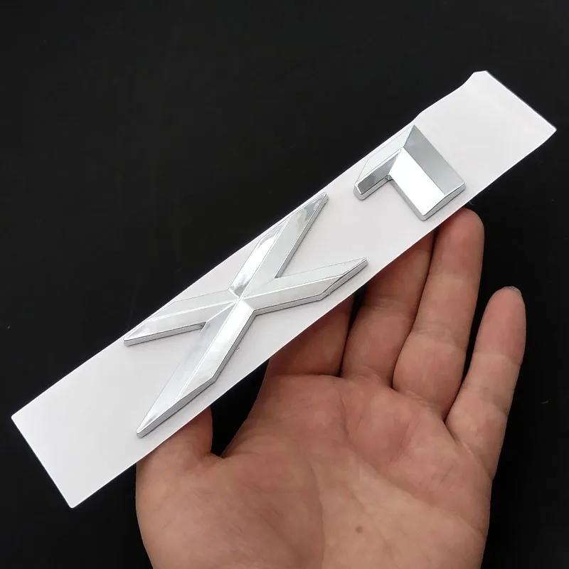 3D ABS XDrive 20d 23d 25d 30d 35d 40d 45d 50d 55d 20i 25i 30i GT X1 X3 X5 X6 Car Rear Trunk Emblem Sticker for BMW Accessories VM4