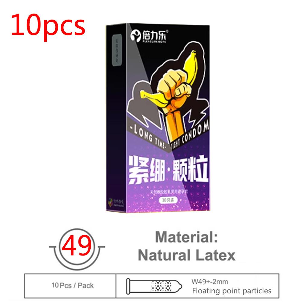 Mały prezerwatywa dla mężczyzn prezerwatywa ejakulacyjna z wąsami kropkowane żebra zabawki erotyczne kolce na penisa rękaw dla dorosłych 18