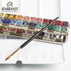 REMBRANDT Solid Watercolor Set: 36/24/12 Color Palette for Artists