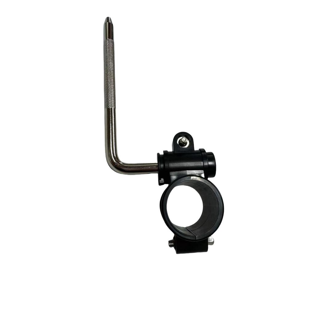 Electric Drum Frame Tee Fitting with Snare Stand and Curved Rod Hook