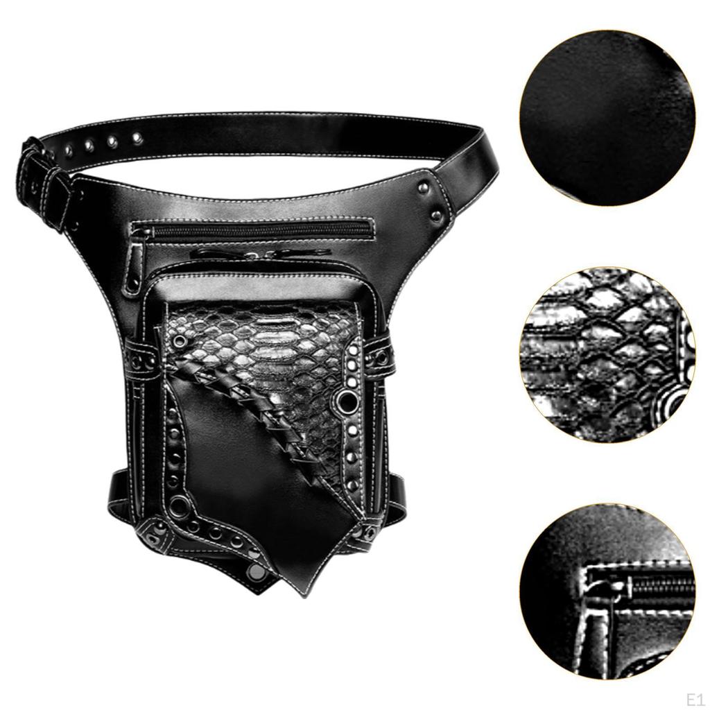 Geantă pentru picioare, geantă pentru coapsă, borsetă, geantă gotică, geantă medievală Steampunk pentru Larp renascentist