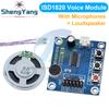 Module d'enregistrement ISD1820 TZT module vocal la carte vocale carte module télediphone avec Microphones + Haut-parleur