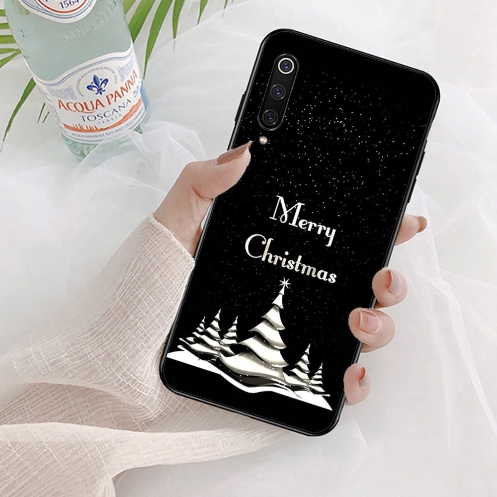 Merry Christmas Tree Phone Case For Xiaomi Mi 5X 8 9 10 11 12 lite pro 10T PocoX3pro PocoM3 Note 10 pro lite