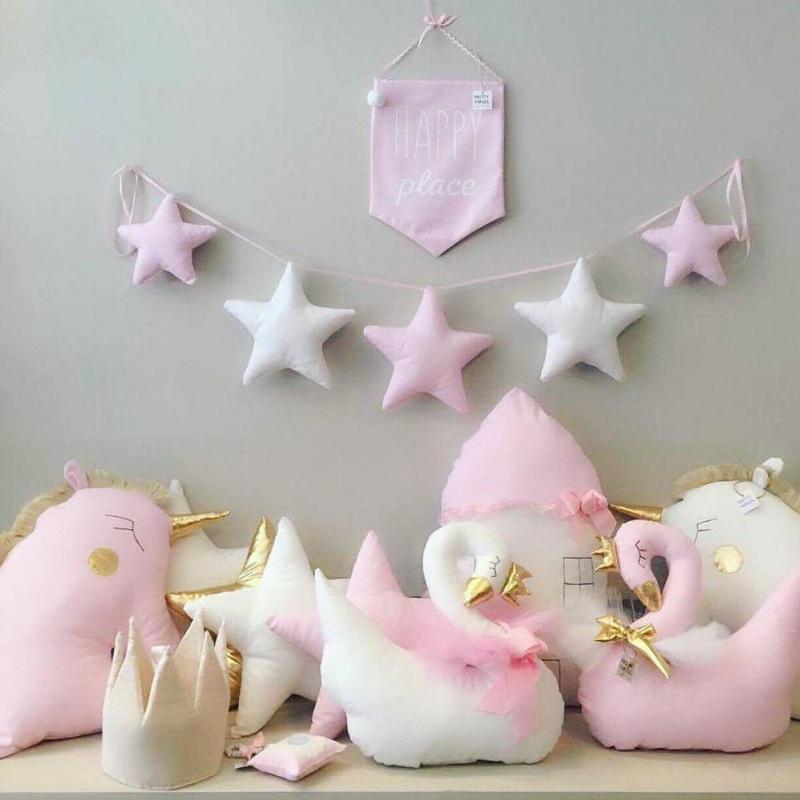 Baby Room Handmade Nursery Star Garlands Nordic Christmas Best Gifts
