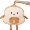 Kawaii Stuffed Animals, Toast Plush Pillows, Throw Pillows, Stuffed Bread Plush Toys