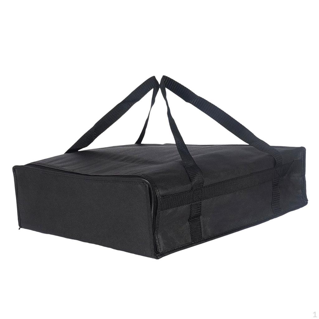 Bag Carrying Case Cold Food Storage Easy To Clean Pizza Warmer for Takeaway Camping