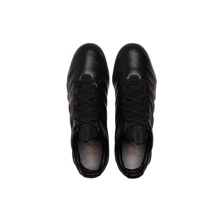 Puma King Platinum 21 FG AG Black Neon Citrus Men Sneakers 106478-04