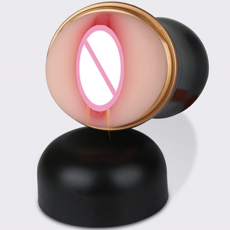 Flesh Textured LIght Lifelike Vagina Vacuum Sucking Men's Masturbator Sex Toy For Men,Soft And Realistic Penis Sex Exerciser