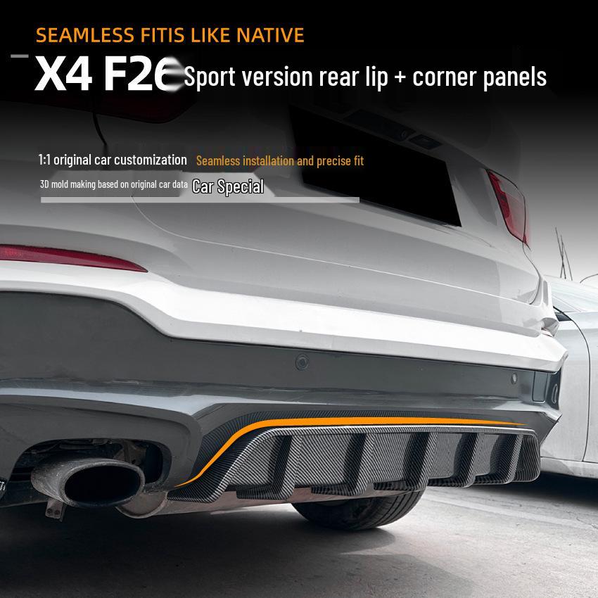 BMW X4 F26 Sport Hecklippe Spoiler Eckensatz (Modelle 2014-2018)