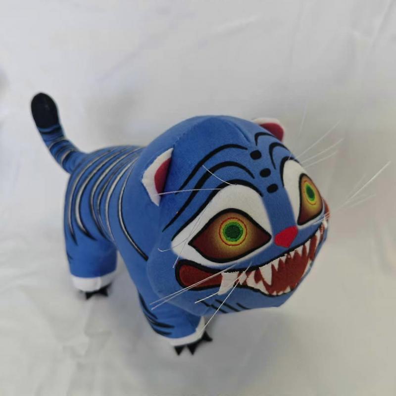 K-POP Demon Hunters Anime Plush Toys - Demon Hunter Girl Group Stuffed Animals with Tiger, Magpie, Saja Boy Multiple Characters Collection Gifts