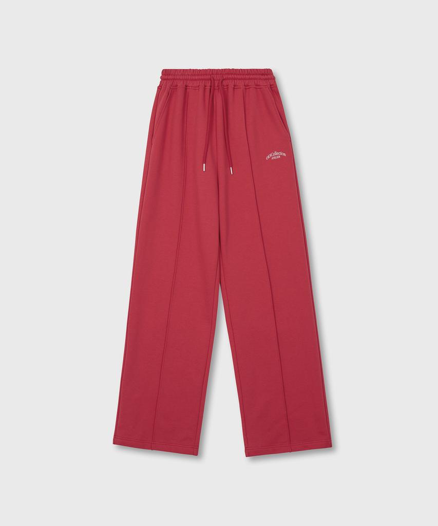 OIOI COLLECTION Atelier Wide Sweatpants_Red