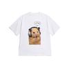 Funny Hamster Meme Graphic Tshirt Cute Kpop Hamster Headphones Novelty Tee Casual Loose Fit Short Sleeve Top For Unisex Unisex