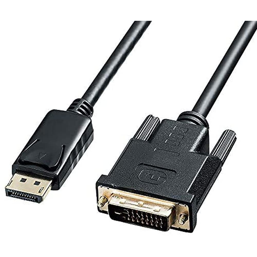 

Sanwa Supply conversion cable 1m DisplayPort-DVI KC-DPDVA10 чорний
