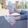Fashion Casual Colorful Sports Running Hiking Shoes 2025 Spring Summer New Breathable Gradient Dad Shoes Fashion Casual Women's Shoes