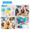 10pcs Tissue Paper Pom Poms Flower Balls Party Hanging Paper Flower Balls Decoration for Birthday Wedding Home Backdrop Decor