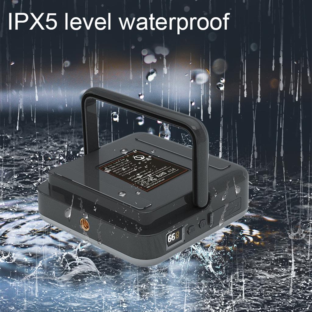 Multifunctional Camping Light LED Outdoor Large capacity Night Emergency Lights Dual Charging and Four Light Modes