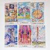 Rediscovered Classic Tarot Deck 12*7cm 78 Pcs Tarot Cards Drawn with Ball Pens Printed On 350GSM Double-embossed Cardstock